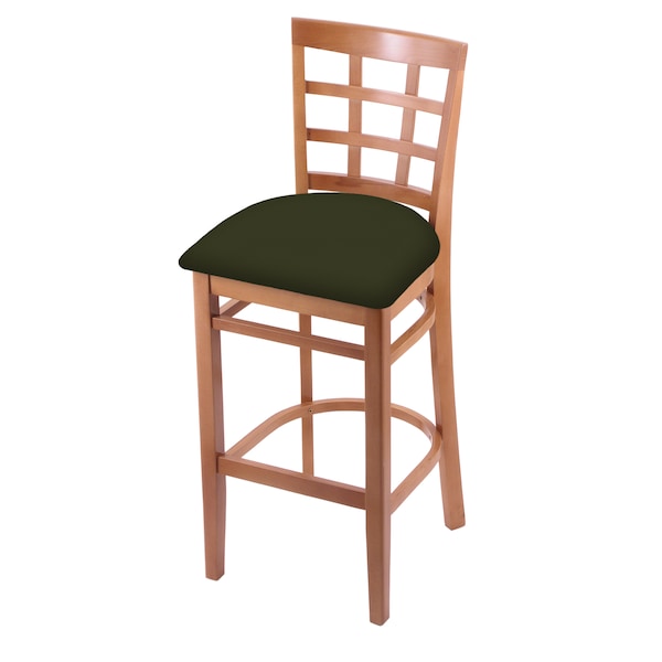 25" Counter Stool, Medium Finish, Canter Pine Seat
